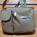 Baggallini Tan Red Vintage Nylon Polyester Crossbody Travel Wallet Purse Handbag