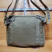 Baggallini Tan Red Vintage Nylon Polyester Crossbody Travel Wallet Purse Handbag