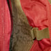 Baggallini Tan Red Vintage Nylon Polyester Crossbody Travel Wallet Purse Handbag