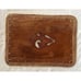 Set of 4 Vtg 60s Balinese Placemats Hand Carved Teak Wooden Wicker Boho Tiki Bar
