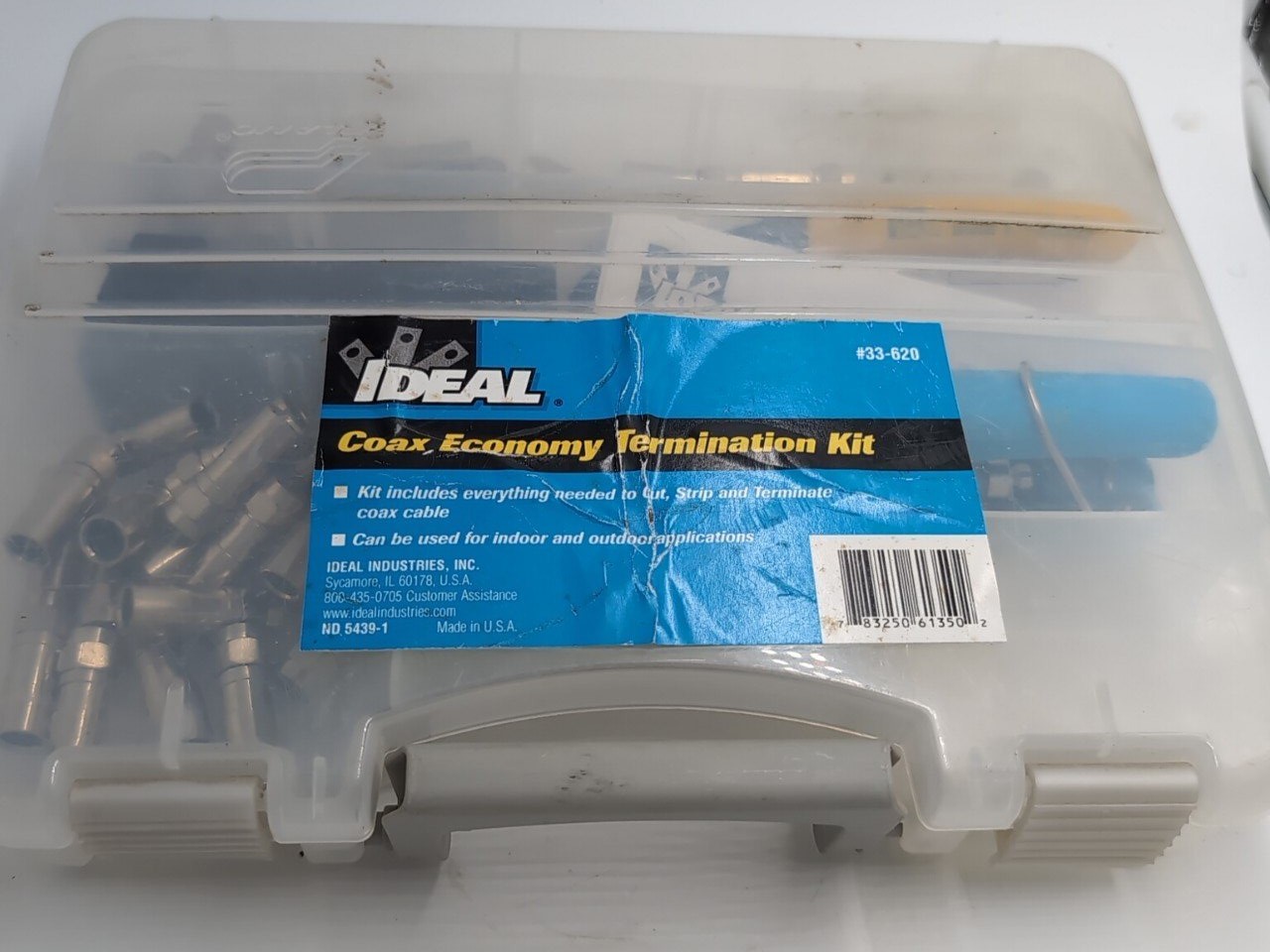 Ideal Coax, Economy Termination Kit #33-620