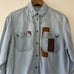 Palmer E Palmer Australia Vintage Western Denim Shirt Aztec Style Ranch Medium