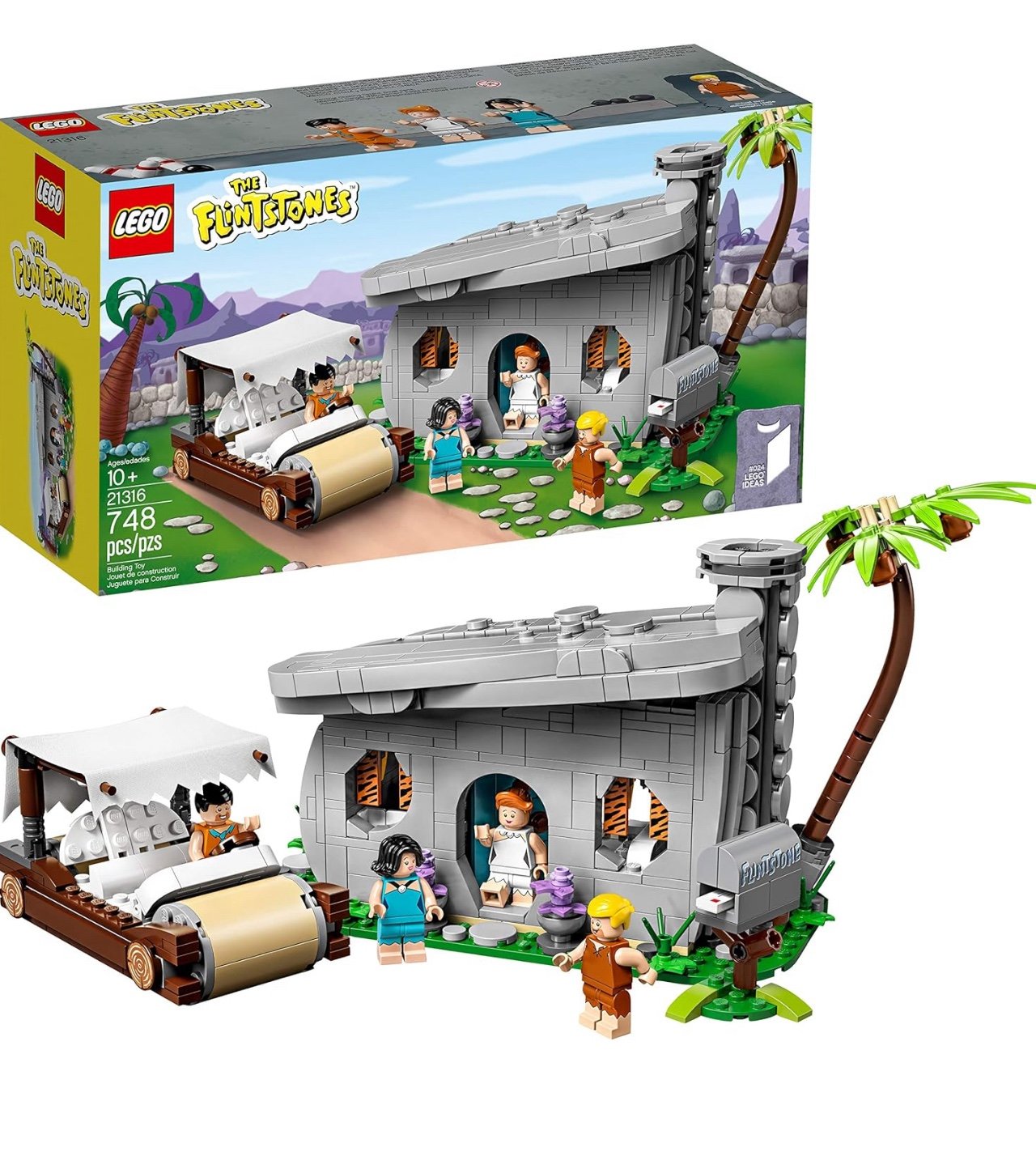 LEGO Ideas 21316 The Flintstones Building Kit (748 Pieces) used