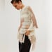 NWT Free People Revelry Cable Fringe Poncho
