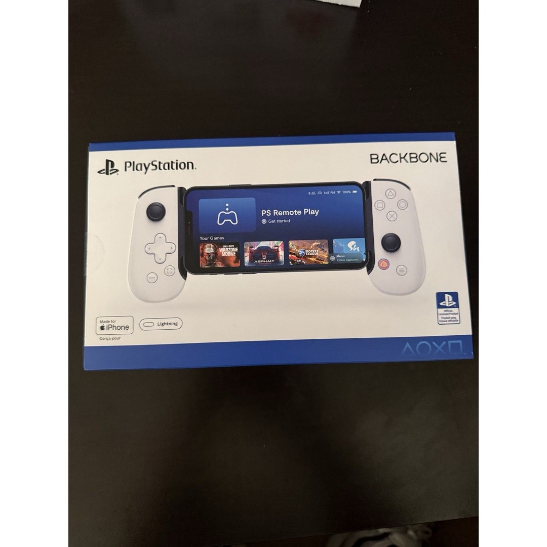 Brand New Sealed Backbone One - PlayStation Edition (Lightning) - Mobile Gaming