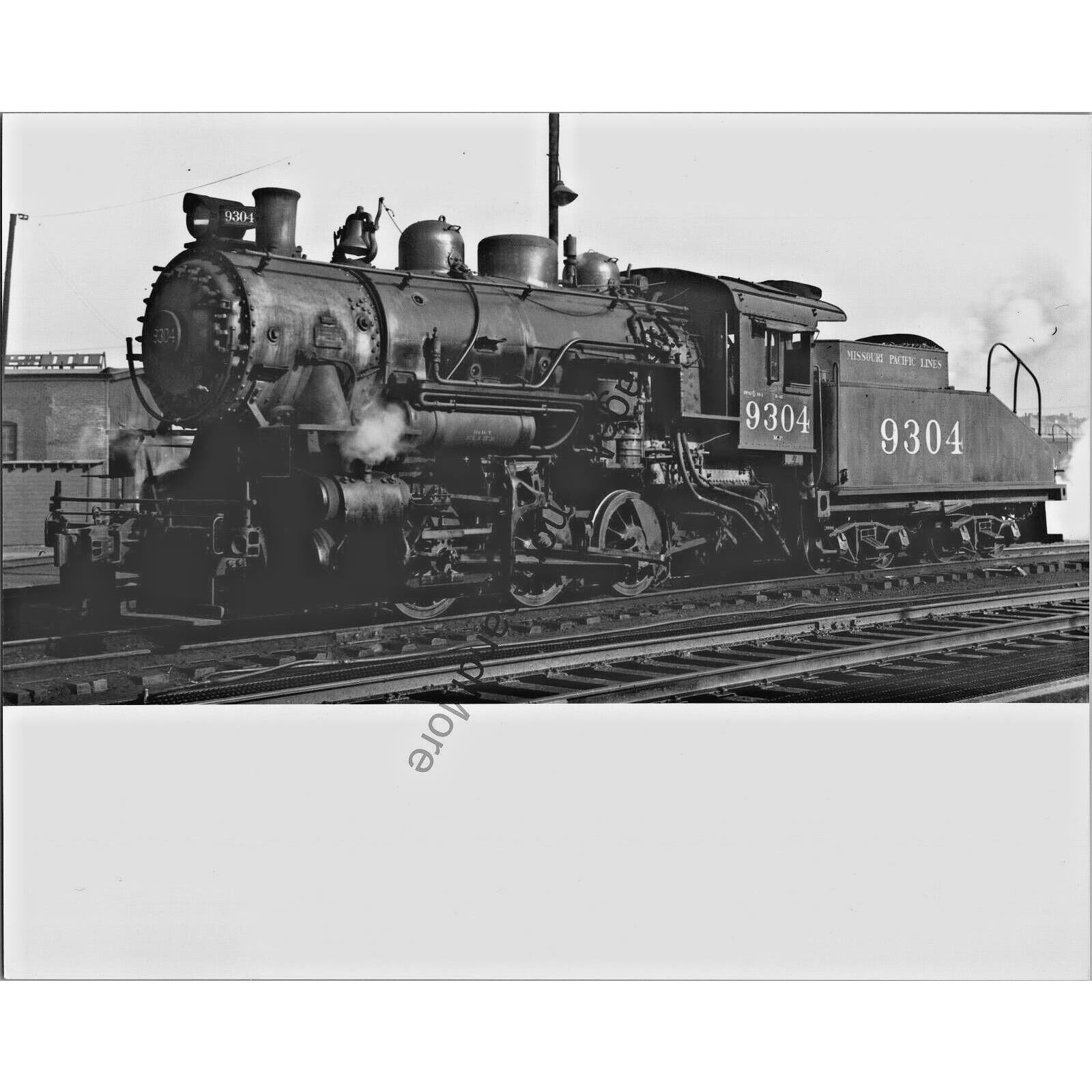 VTG 1937 Frisco SLSF 1515 Steam Locomotive St. Louis, MO 8 X 10 Real Photo T1-17