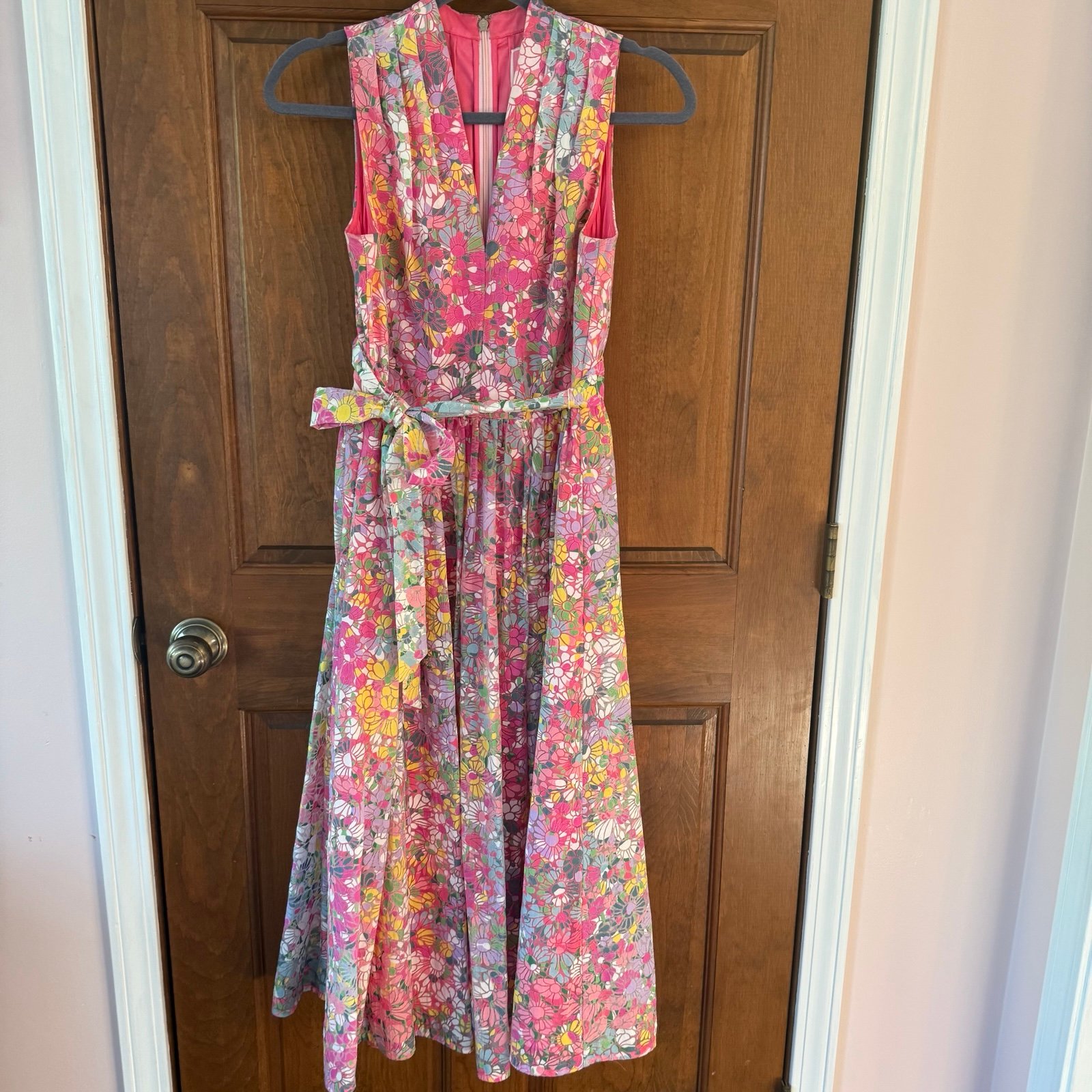 Kate Spade Burnout Floral Dots dress 4