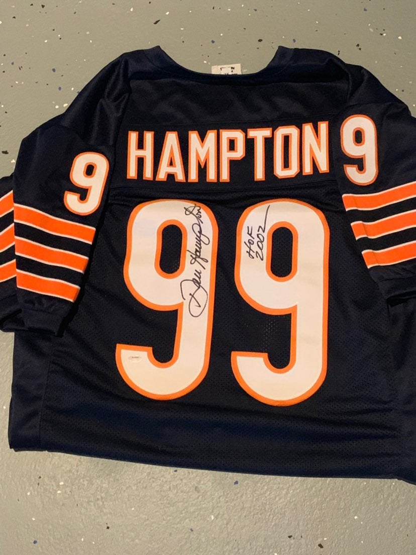 Dan Hampton ( Danimal ) signed jersey