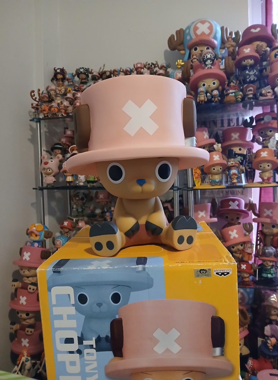 One piece tony chopper big soft vinyl figure