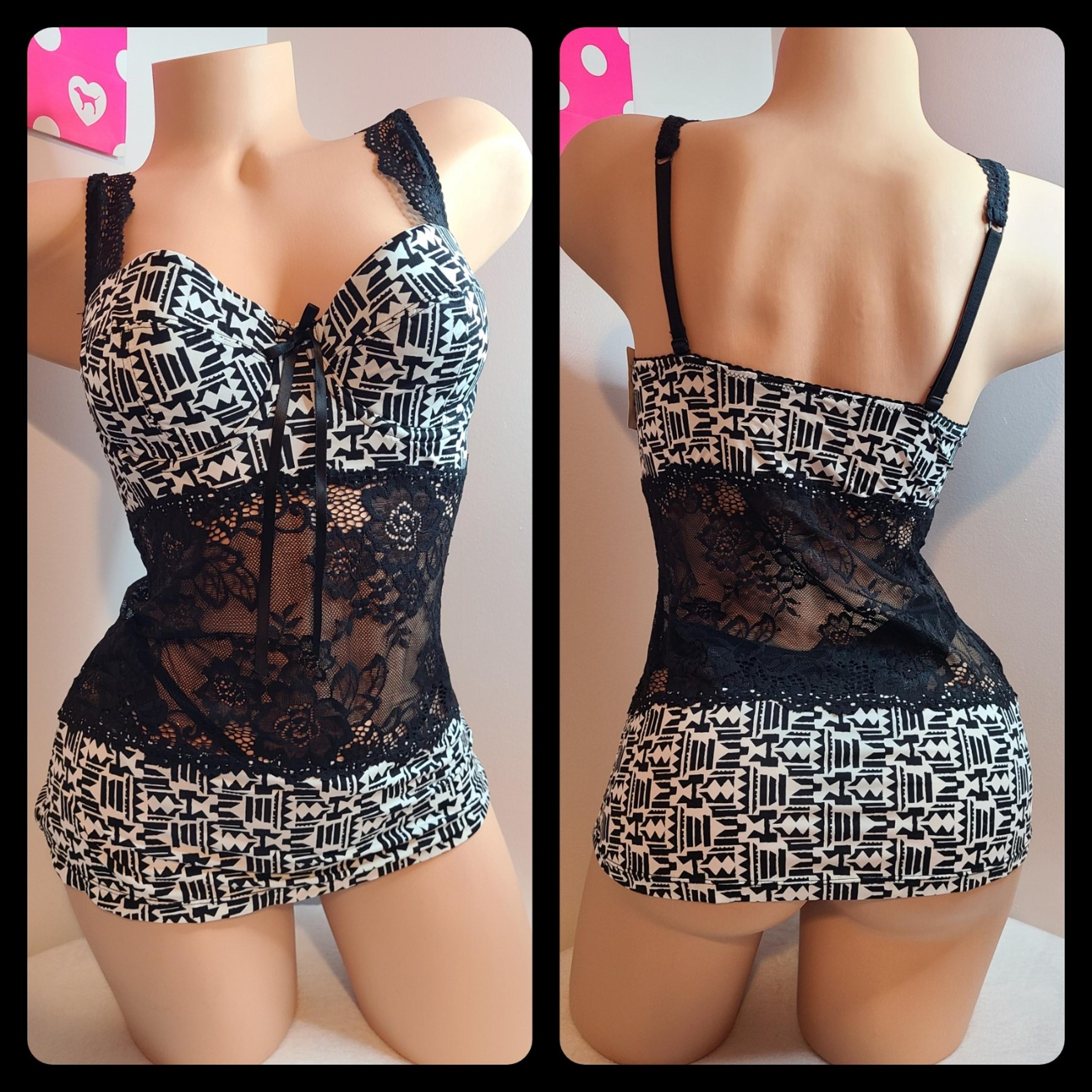 NWT Y2K Arianne Underwire Push-up Cami Size M