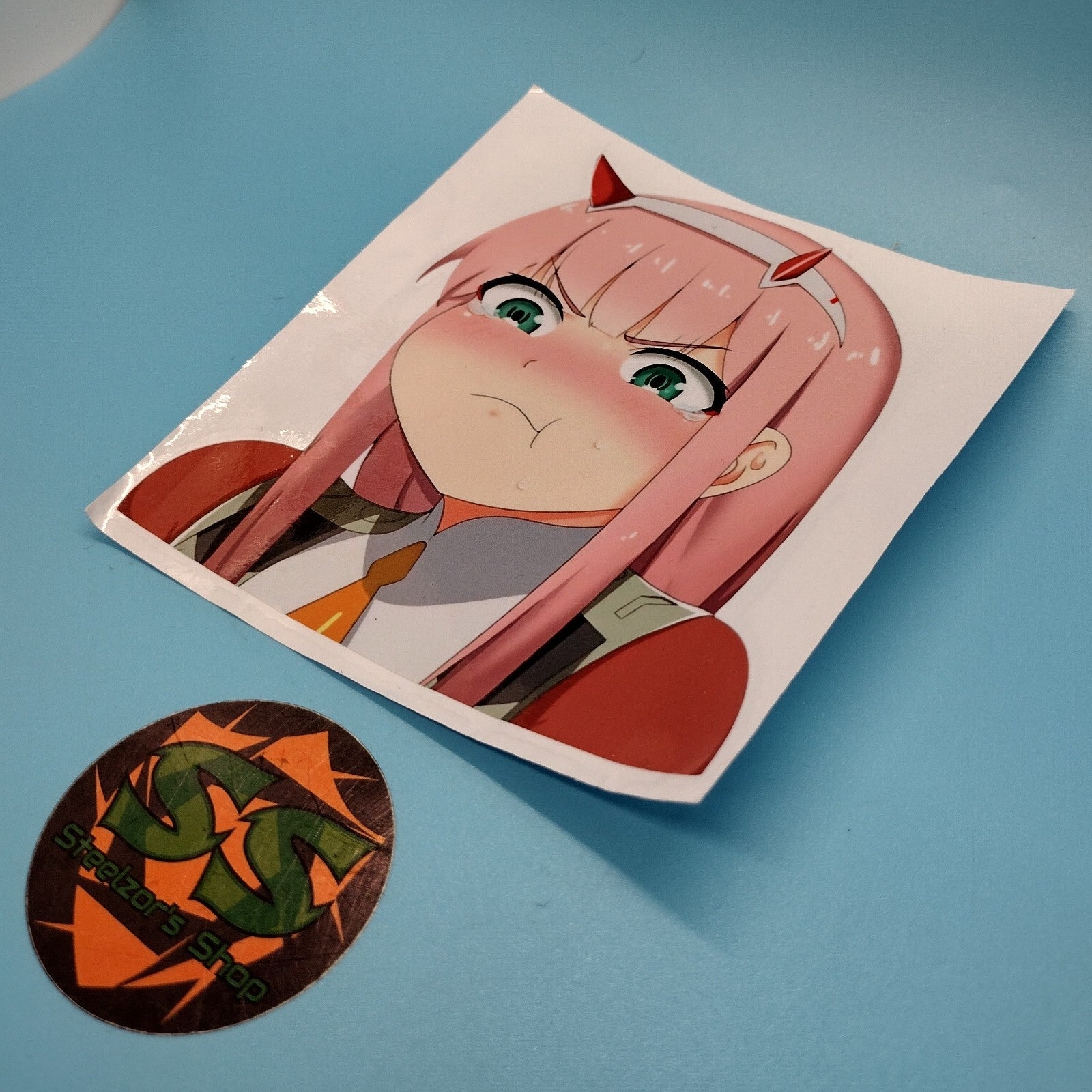 Darling in the Franxx - Zero Two - Anime Sticker / Car Decal - USA Seller! Darling in the Franxx - Zero Two - Anime Sticker / Car Decal - USA Seller!