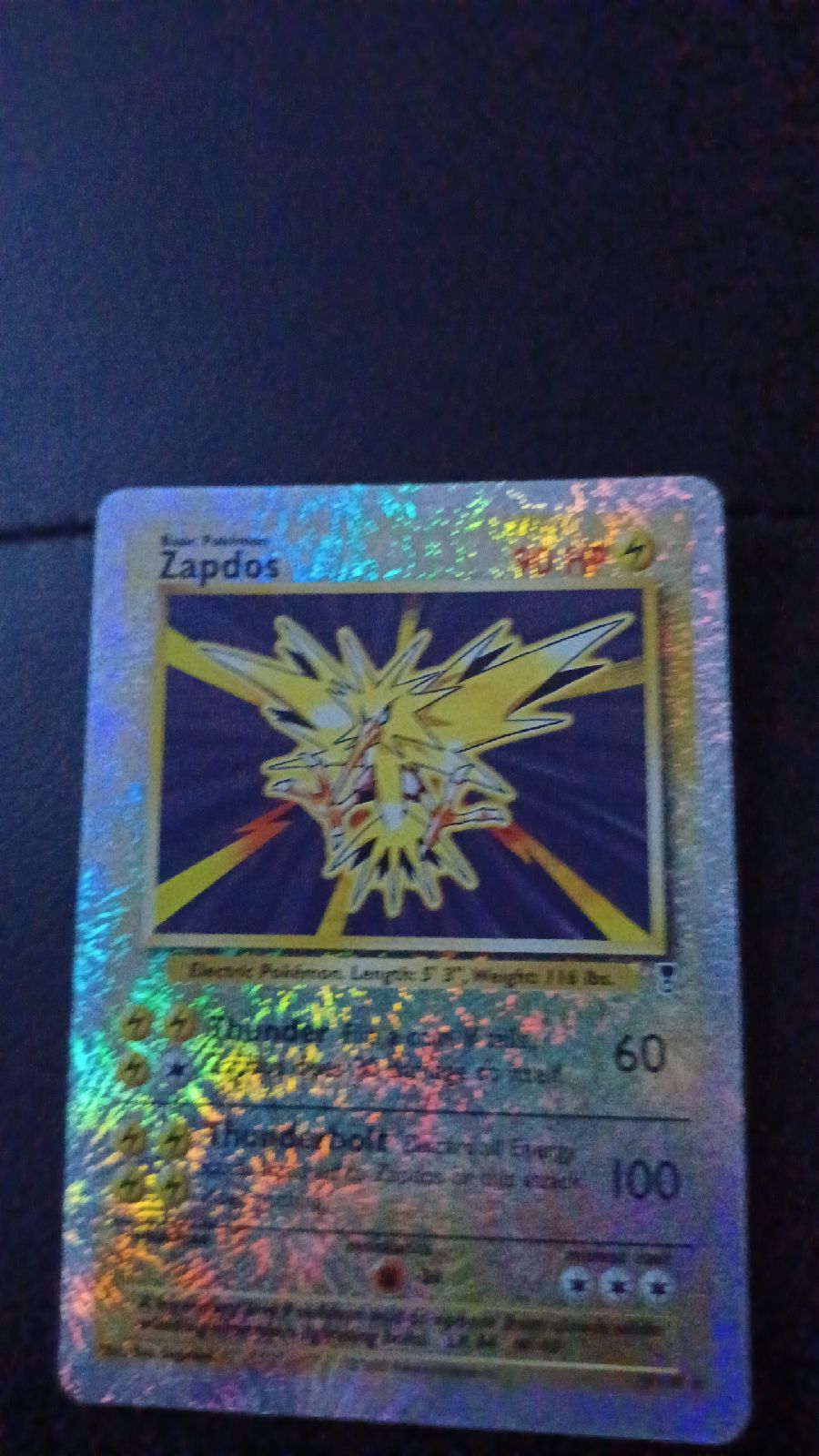 Zapdos reverse holo 19/110