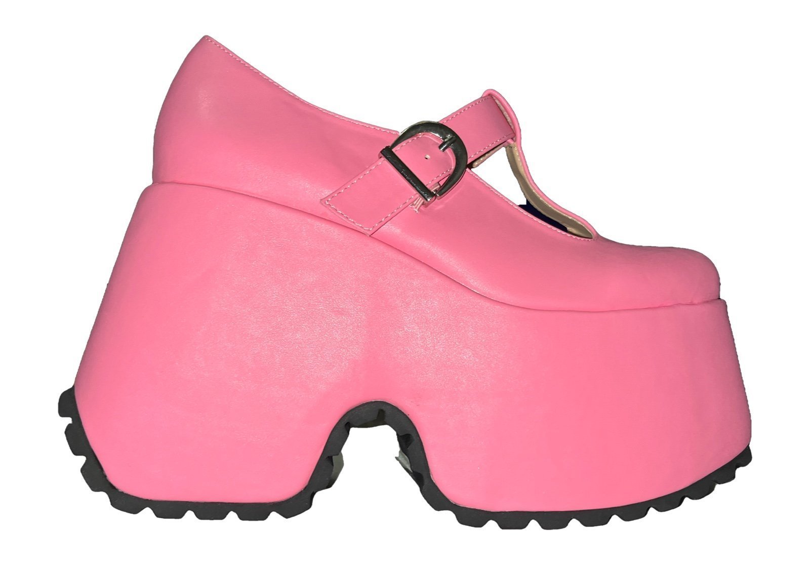 Pink Mary Jane Platforms Shoes