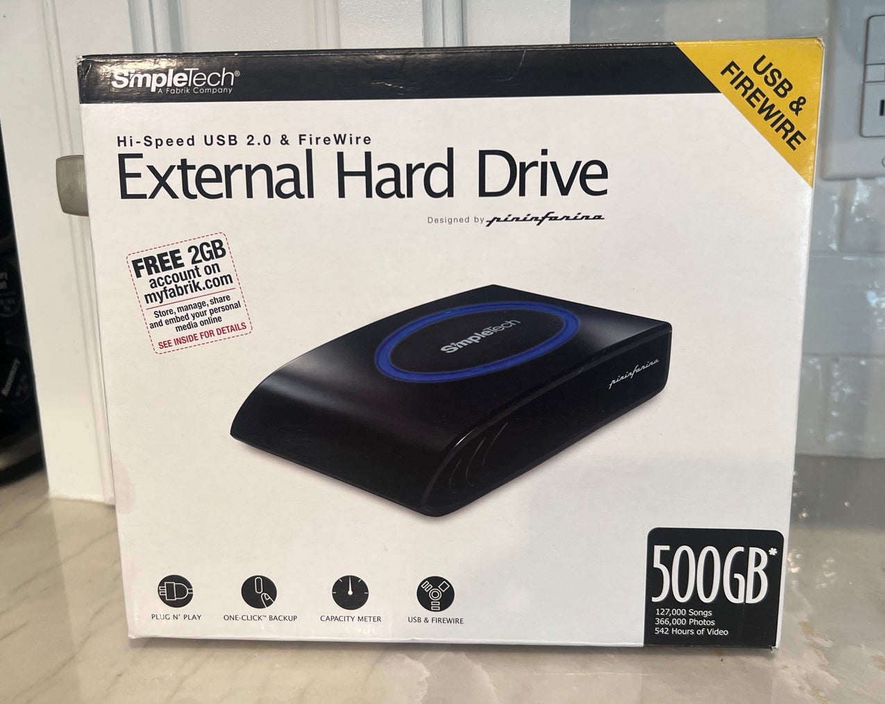 Simple tech external hard drive