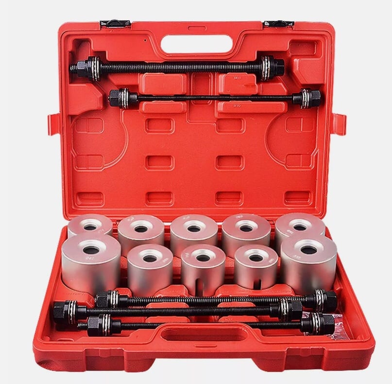Universal Press and Pull Sleeve Kit Bushing Bearing Seal Driver Removal Tool Set