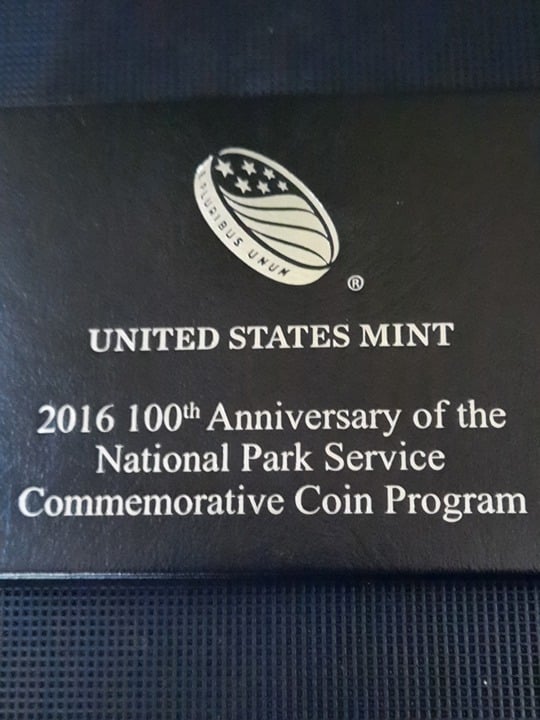 2016-S 100th Anniversary National Park Service Proof Half Dollar