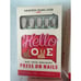 Hello Love Press On Nail Bundle Set Of 7 Neutrals White Black Silver French New