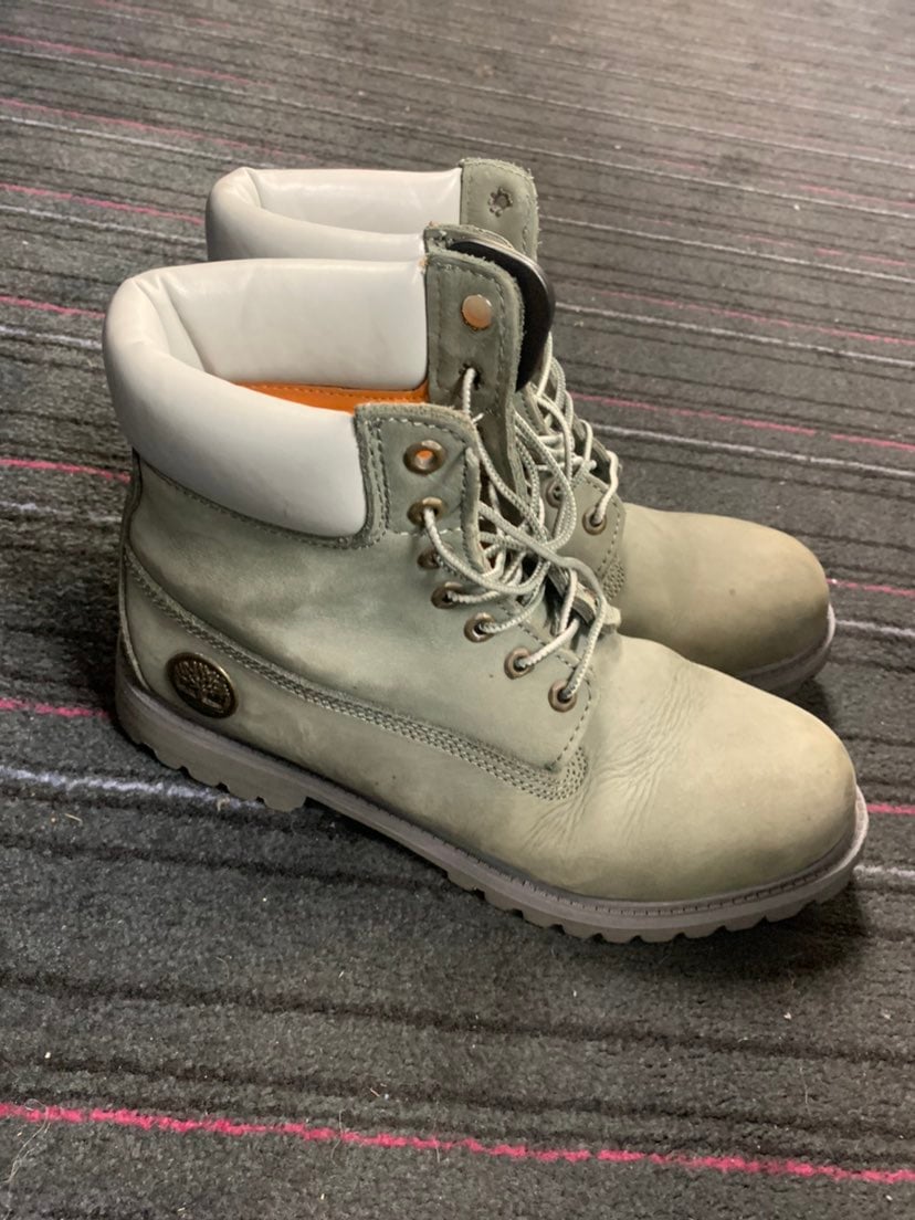 Grey Timberland Boots Size 11