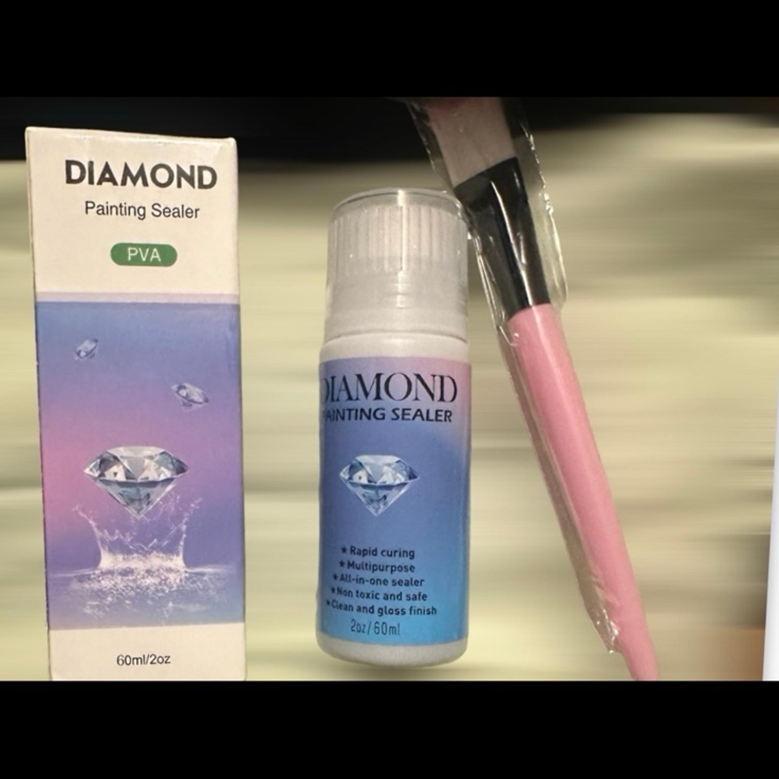 Diamond Painting Sealer w/ brush new in box j-4