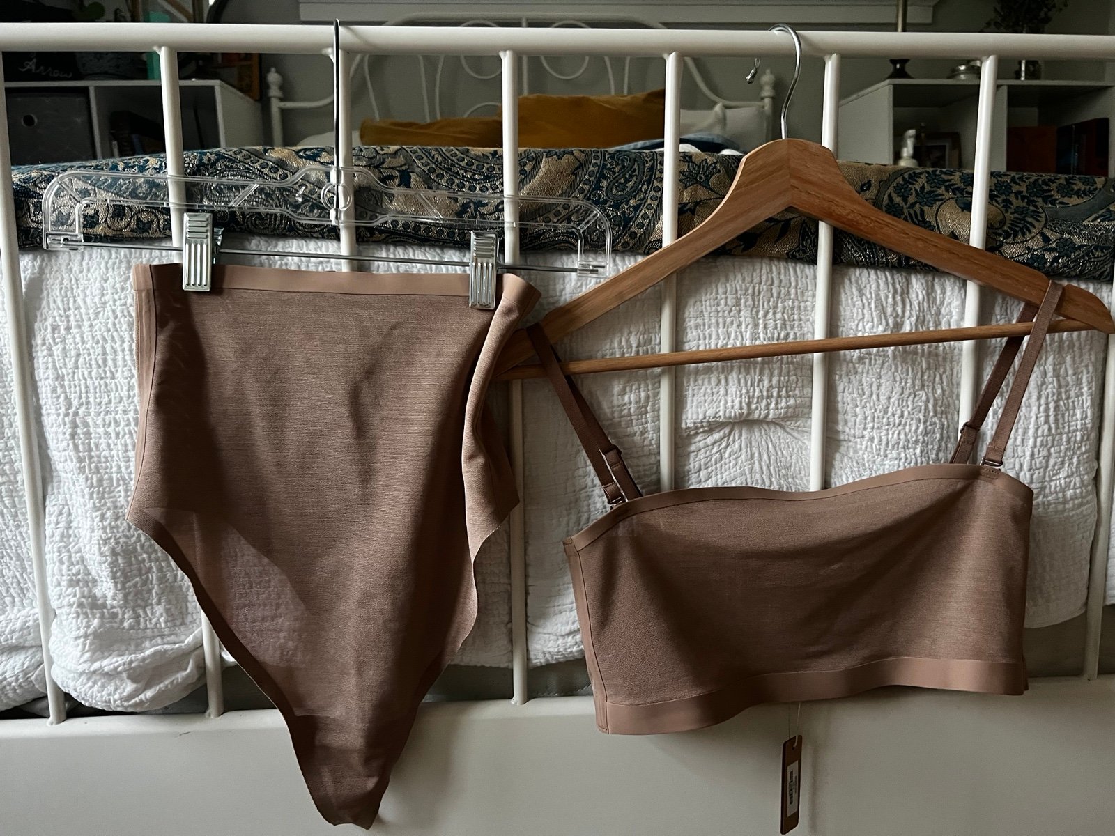 Skims Sheer Bandeau/Thong