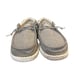 Hey Dude Wally Chambray Gray Slip On Loafer Shoes Men's Size 8 Bohemian Hipster