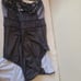 Torris Retro Wireless Ruched Cup Swim Dress Long Length Size 3XL