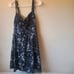 Torris Retro Wireless Ruched Cup Swim Dress Long Length Size 3XL