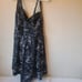 Torris Retro Wireless Ruched Cup Swim Dress Long Length Size 3XL