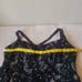 Torris Retro Wireless Ruched Cup Swim Dress Long Length Size 3XL
