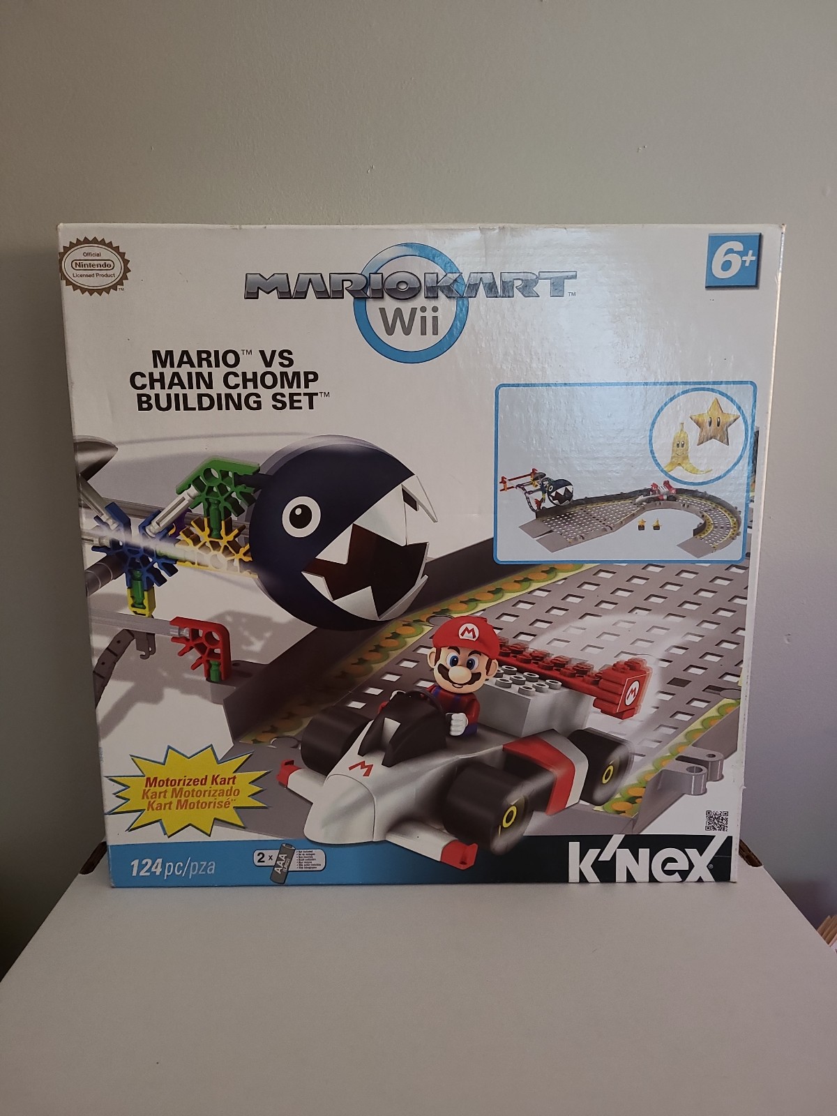 Mario Kart Wii Mario Vs Chain Chomp Building Set