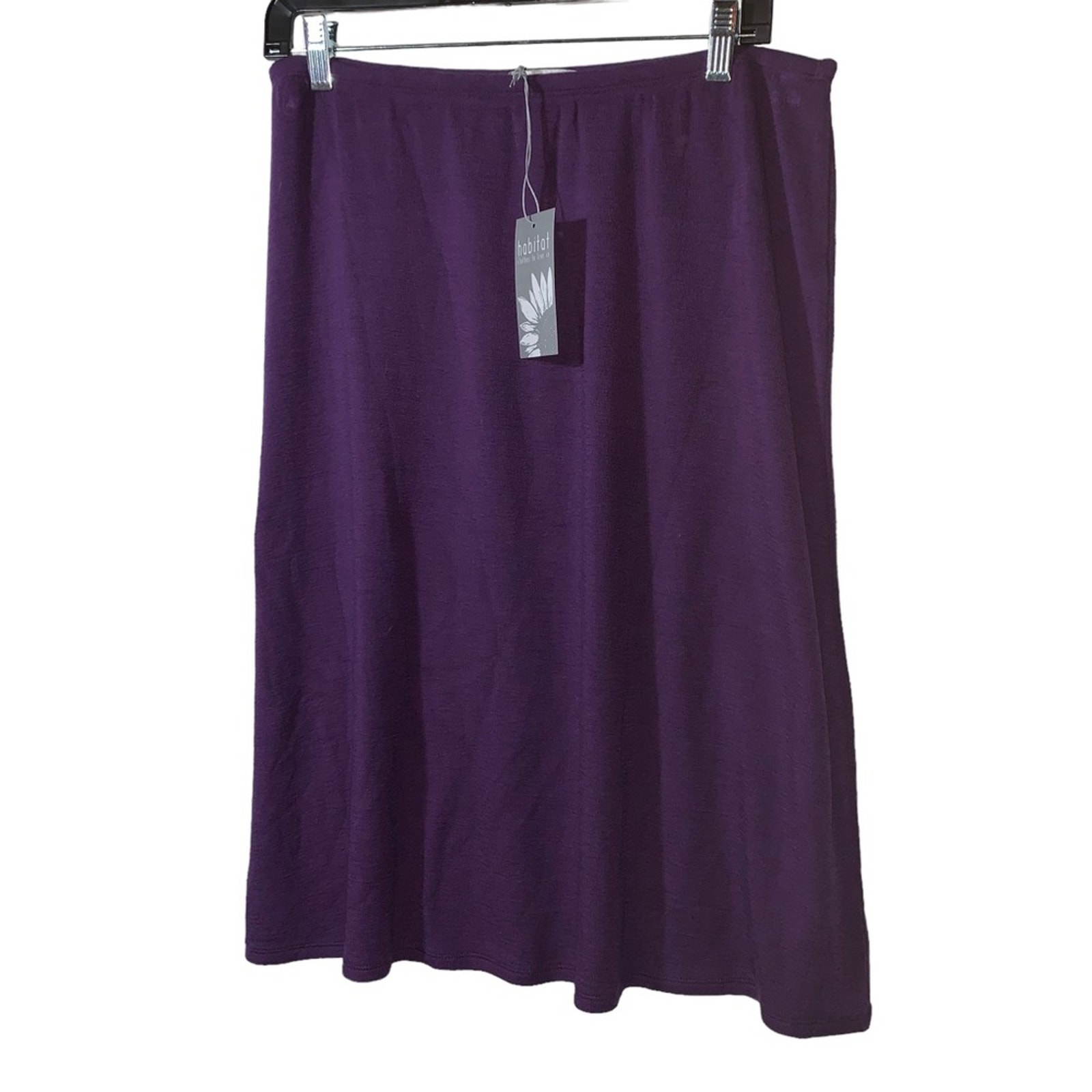 Eggplant Habitat eggplant skirt size small NWT
