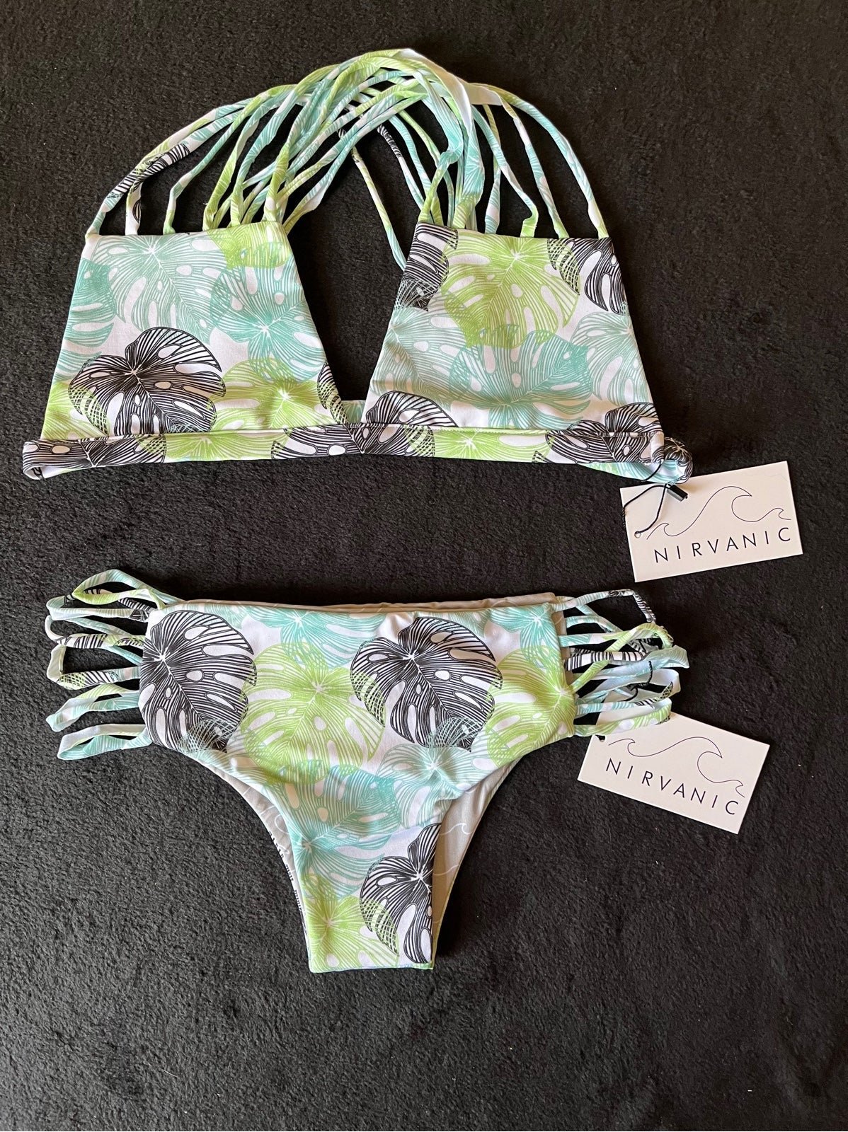 Nirvanic Swim Monstera Tropic Bikini