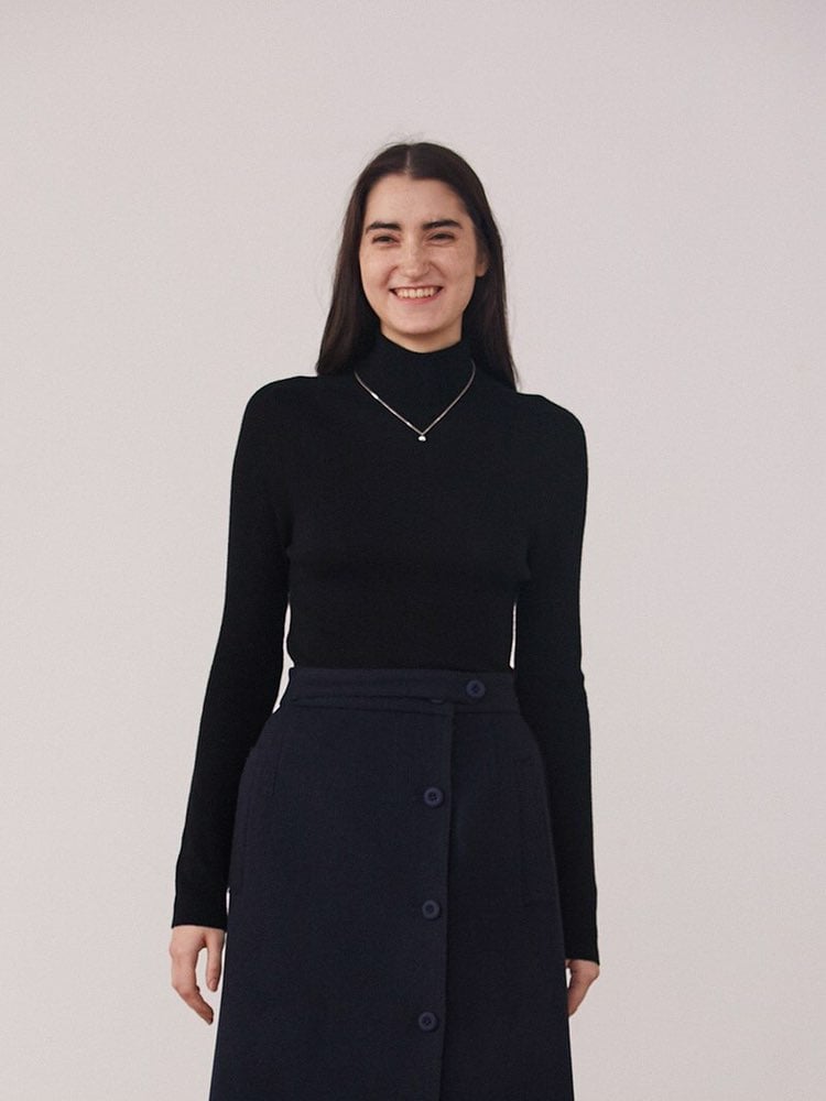 Versatile essential turtleneck sweater