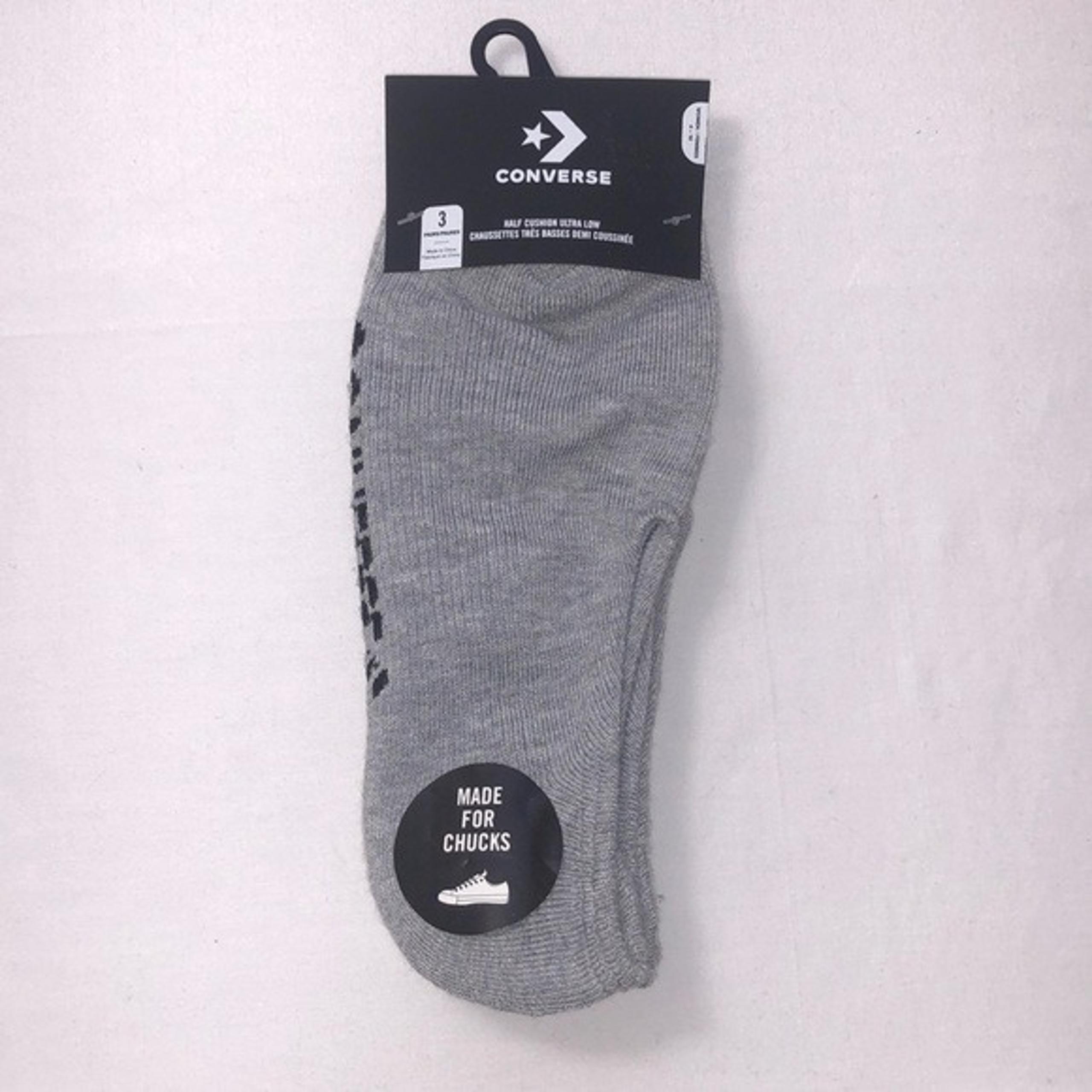 New Converse 3 Pack Cushion Socks D95