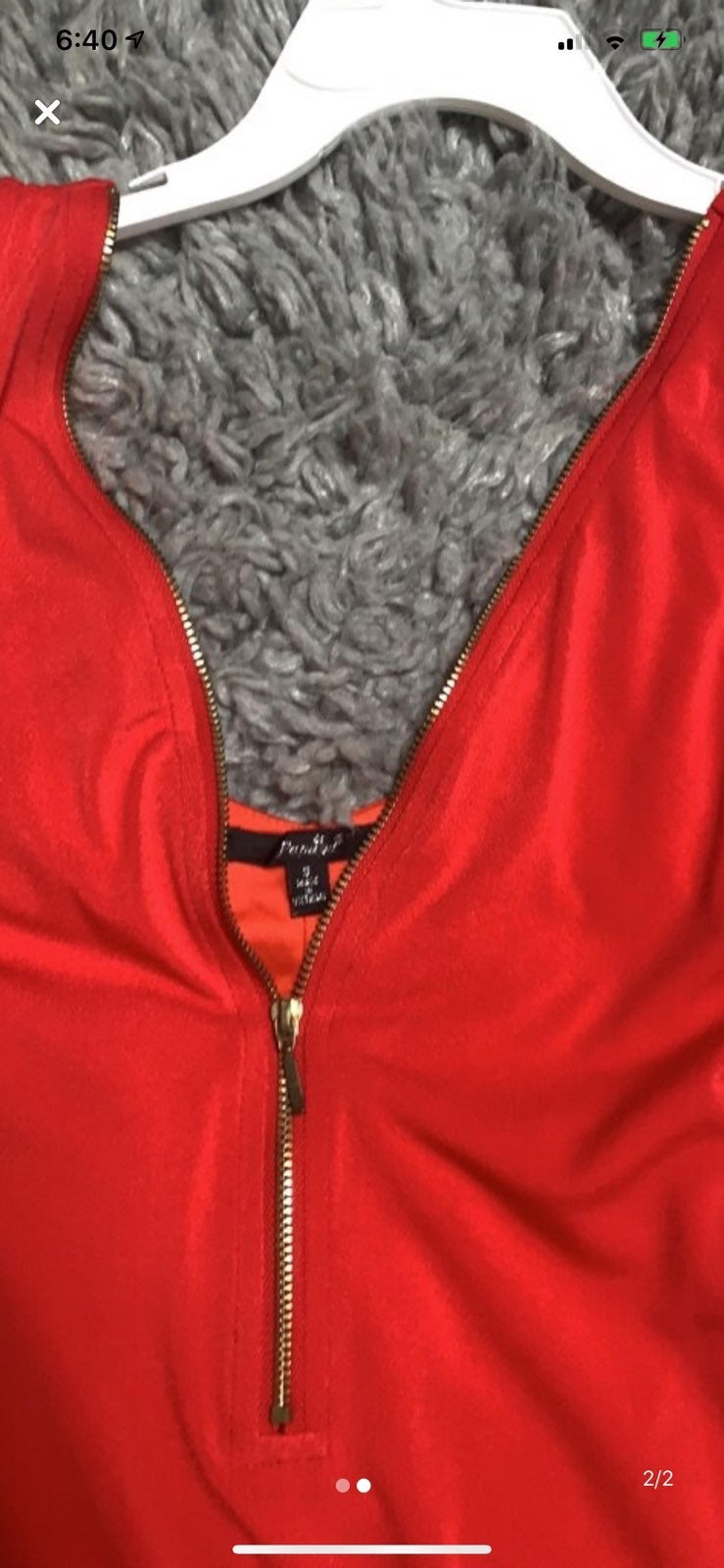 Small red dress