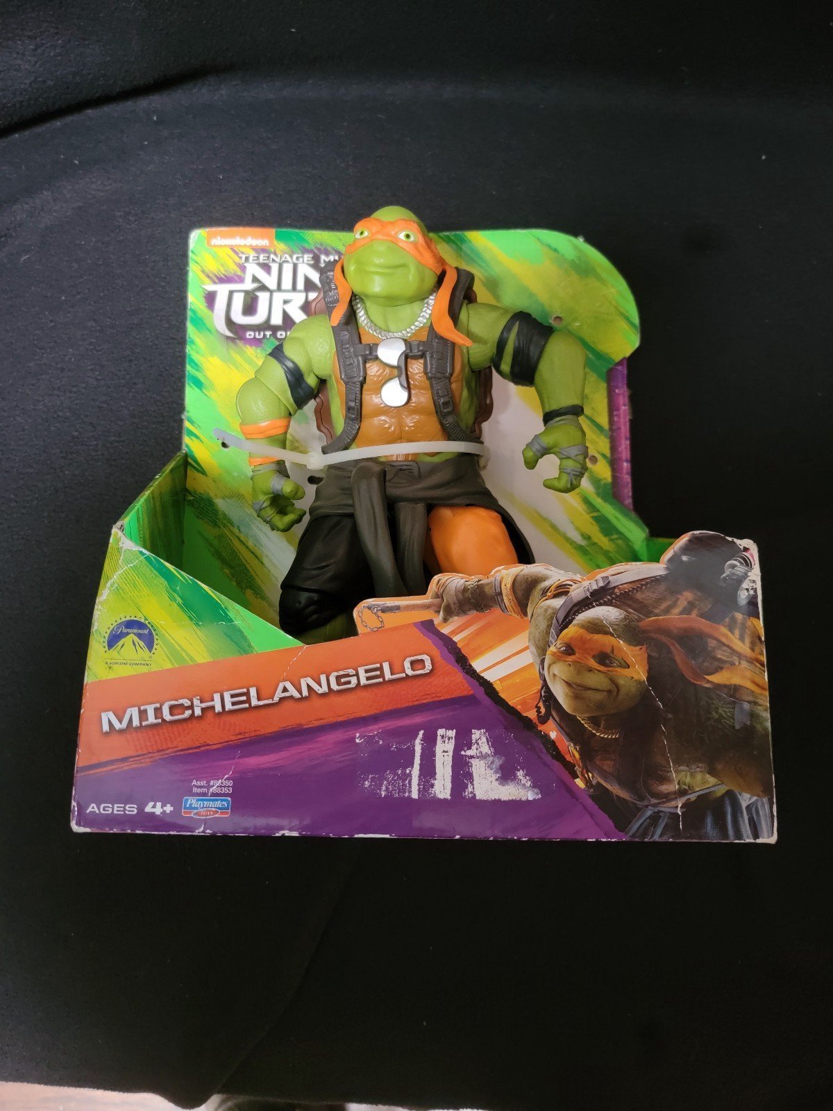 Teenage Mutant Ninja Turtles Out Of The Shadows Michelangelo (missing Chucks)
