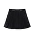 M me eme Belt design pleats mini skirt