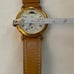 PEUGEOT BROWN BUCKLE BAND WOMENS WATCH