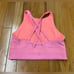 Lululemon Energy Bra High Neck Long Line Rib *Medium Support, B–D Cup Sunset