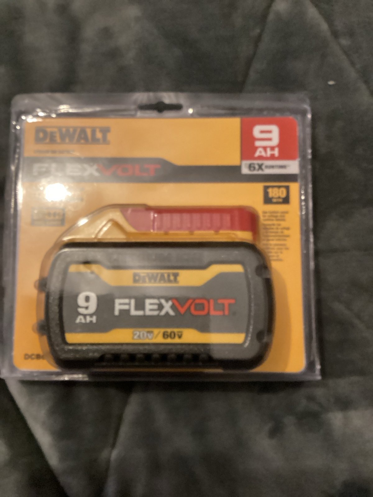 DEWALT FLEXVOLT BATTERY