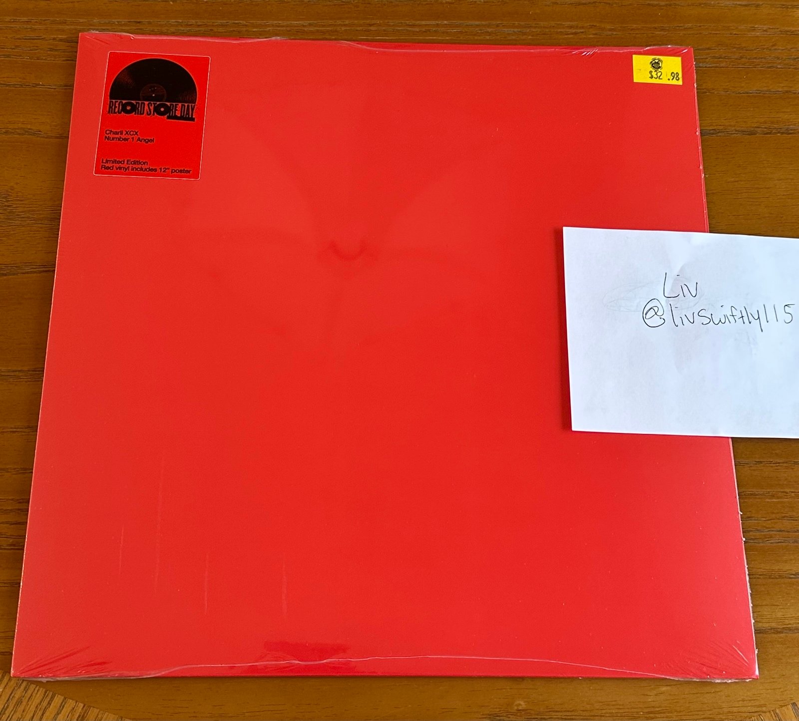 Brand New Charli XCX RSD Vinyl