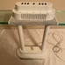 ROBERT SONNEMAN FOR GEORGE KOVACS POST MODERN DESK LAMP RARE WHITE COLOR