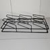 2 Pack Pot Lid Organizer Rack 3Tier Each Wall/Door Mounted No Drilling Rustproof
