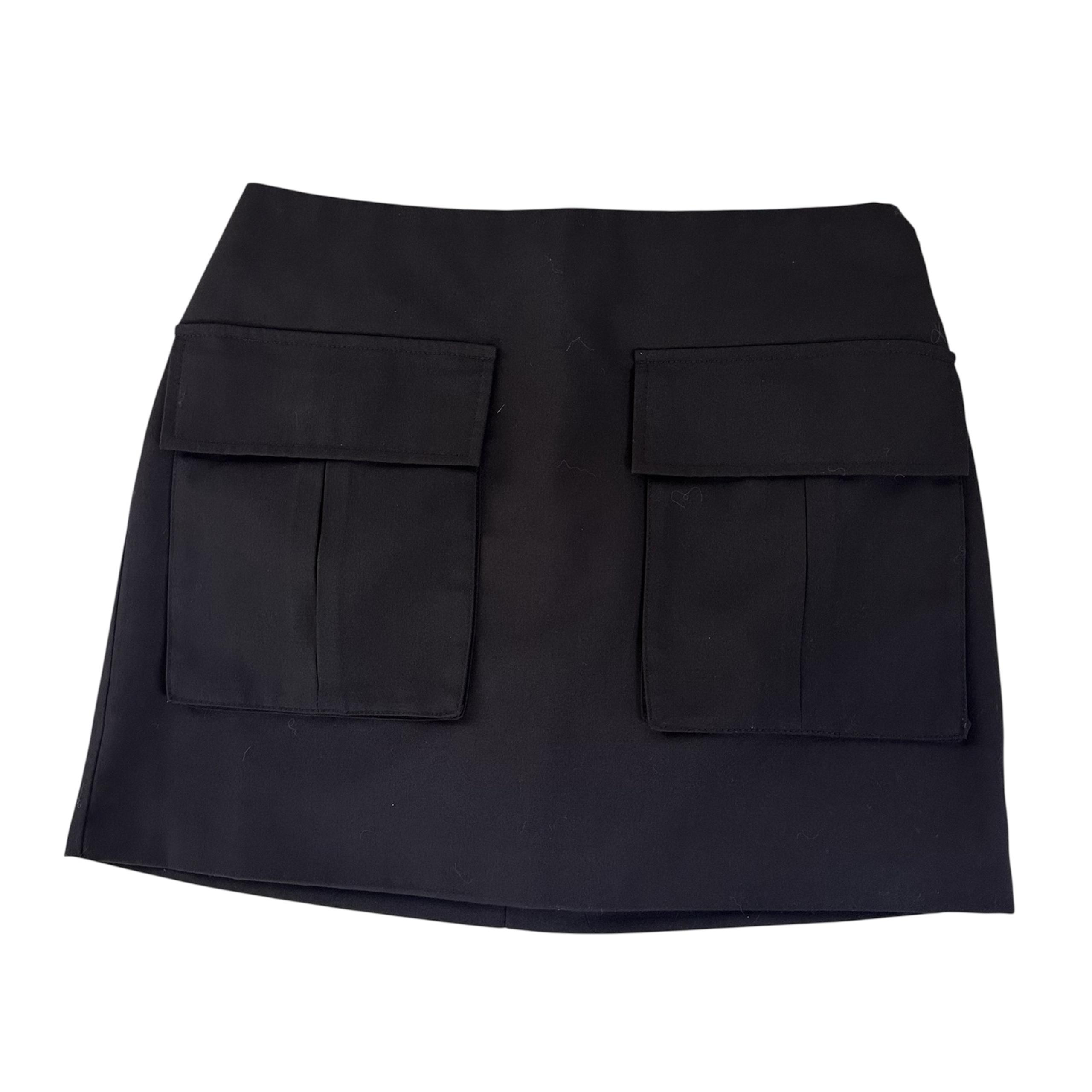 forever 21 black mini skirt