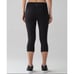 Lululemon Train Times Crop 17 Black Mesh Workout High Rise Leggings size 4