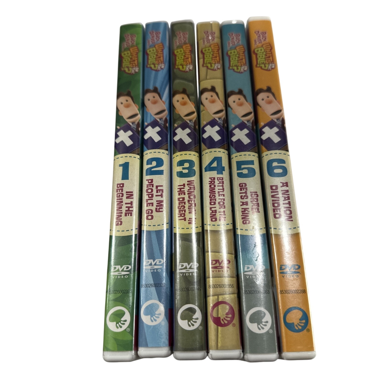 Buck Denver Asks What's In The Bible Vol. 1-6 PREOWNED Excellent Condition
