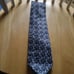 George tie men's blue and silver NWOT