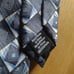 George tie men's blue and silver NWOT