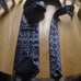George tie men's blue and silver NWOT