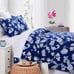 New Southshore Fine Linens Early Spring Blue 3 Pc Quilt Set KING CAL KING
